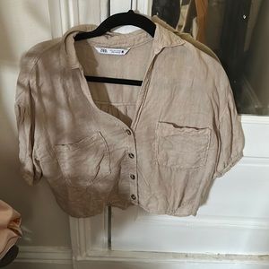 Zara Linen Shirt